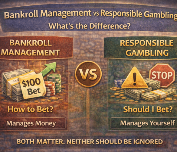 Bankroll Management vs Responsible Gambling – What’s the Difference?
