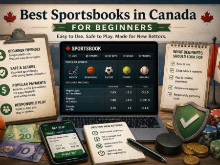 Best Sportsbooks in Canada for Beginners – Safe & Easy Betting Guide