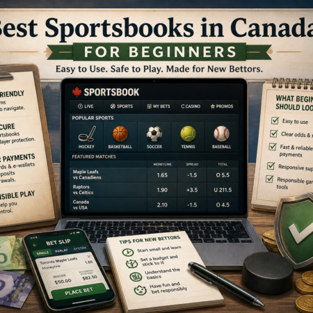 Best Sportsbooks in Canada for Beginners – Safe & Easy Betting Guide
