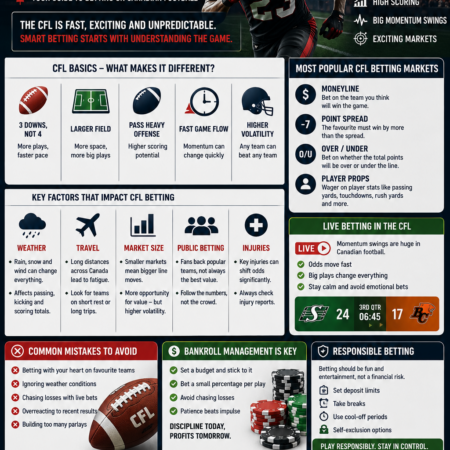 CFL Betting Explained – Canadian Football Odds, Spreads & Betting Basics
