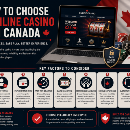 How to Choose an Online Casino in Canada – Safe & Trusted Guide