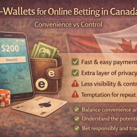 E-Wallets for Online Betting in Canada – Convenience vs Control