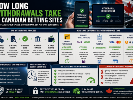 How Long Withdrawals Take at Canadian Betting Sites – Payment Speeds Explained