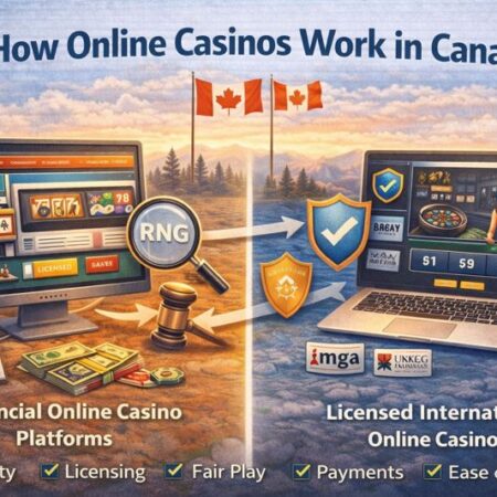 How Online Casinos Work in Canada