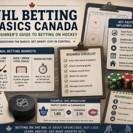 NHL Betting Basics Canada – How to Bet on Hockey for Beginners