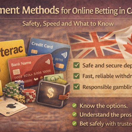 Payment Methods for Online Betting in Canada – Safety, Speed and What to Know