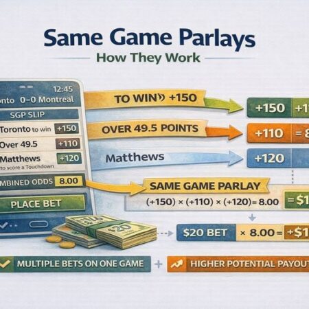 Same Game Parlays – How They Work