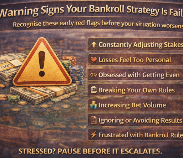 Warning Signs Your Bankroll Strategy Is Failing