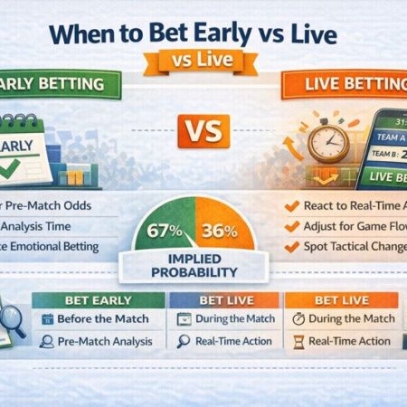 When to Bet Early vs Live