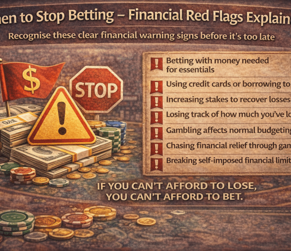 When to Stop Betting – Financial Red Flags Explained
