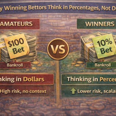 Why Winning Bettors Think in Percentages, Not Dollars